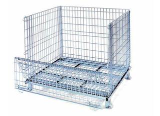 Quality Storage box wire mesh stackable storage box for sale