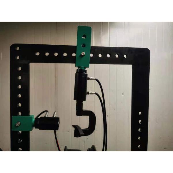 0.55kw Automatic Wheel Straightening Machine Equipment Full Teeth Dual Cylinder Rim Processing Machine