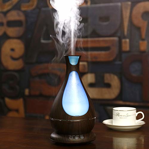400ml 12W Wood Grain Ultrasonic Aromatherapy Diffuser