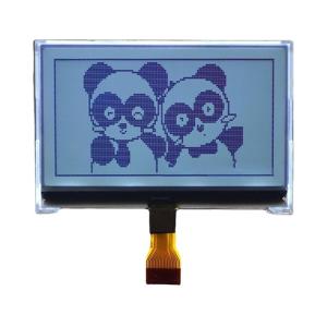 Wholesale COG Dot Matrix LCD Module Gray FSTN 128x64 8pins White Backlight from china suppliers