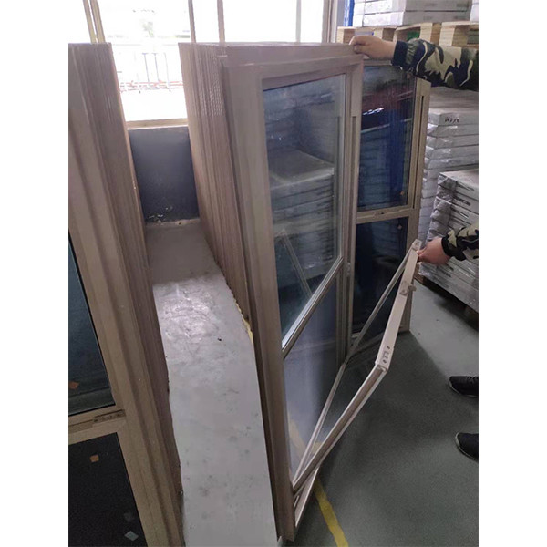 Durable Hardware And Extrusion Profiles Energy UPVC Vinyl Single Hung Windows For Residential Homes