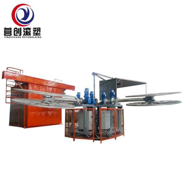 Quality Rotational Molding Machine with Electric Power Source Rotary Type Speed 3000pcs/hr for sale