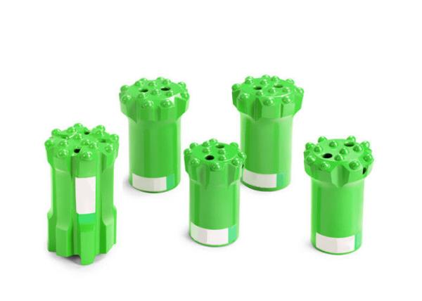 Quality Ballistic Button Shape Standard Threaded Button Bits Longer Service Life for sale