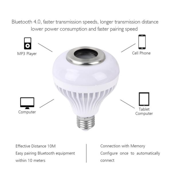 Plastic 7-15W Disco Ball Light Size 119*88MM For Shopping Malls