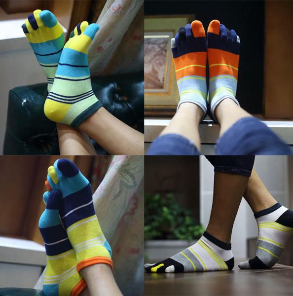 Quality 6F fully computerized five toes socks knitting machine for sale