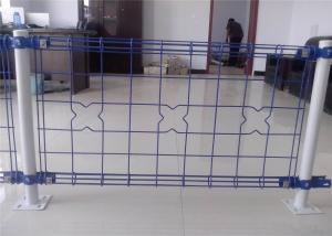 Wholesale decorative Double Loop Wire Fence/Double Roll Top Welded Fence/Double Wire Loop Yard Fence direct Anping factory from china suppliers