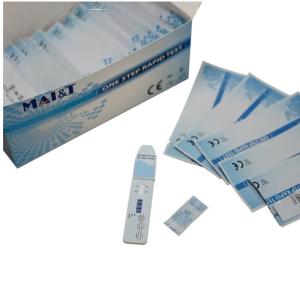 China Urine Hcg Rapid Test Kit ISO13485 Certificate Electric THC Test Strip on sale