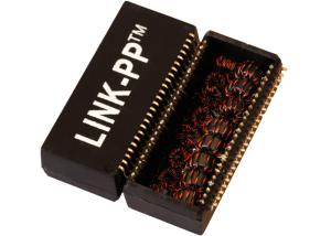China T1/CEPT/ISDN-PRI Quad Port Lan Transformer , Fiber Optic Lan Card T1142NL on sale