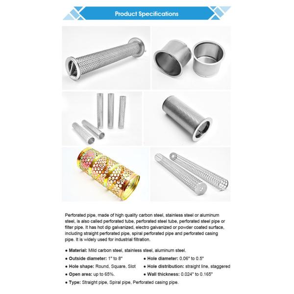 OEM Customized Wedge Wire Screen Cylinders And Other Wedge Wire Filters