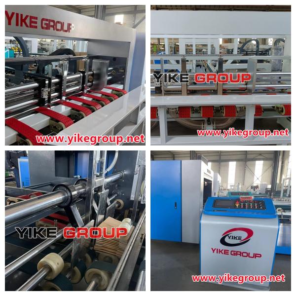 YK- 1224 Computer Type Auto Corrugated Box Gluing Machine From YIKE GROUP
