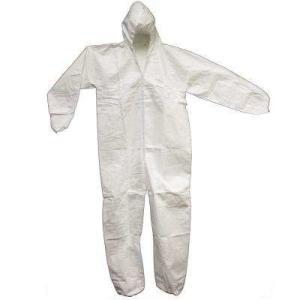 Wholesale Eco Friendly Disposable Protective Coveralls Anti Germs Smooth Inner Lining from china suppliers