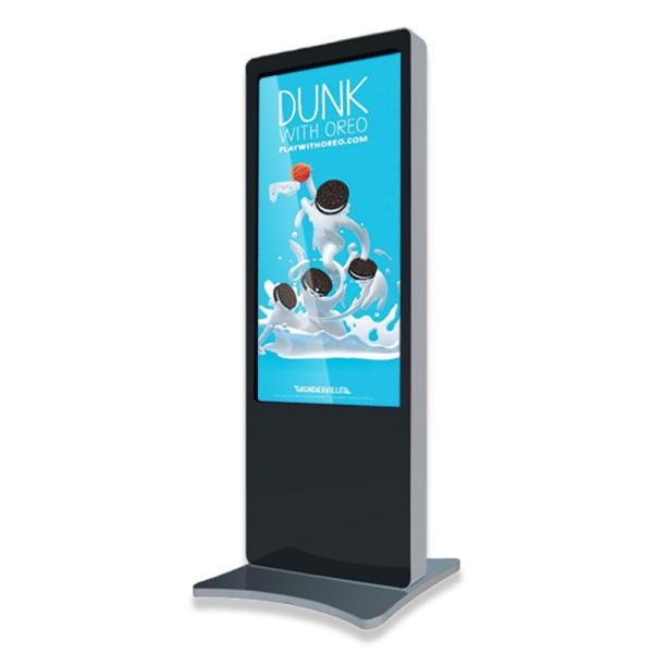 Quality Ad Player Touch Screen Kiosk , Self Service Interactive Information Kiosk for sale