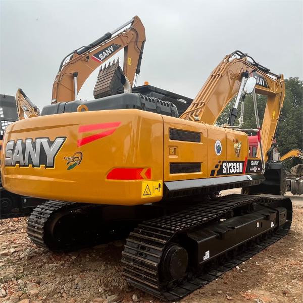 33Ton Sy335 Used Sany Excavator Large Size Engineering Sany Cylinder Used Mini Track Hoes