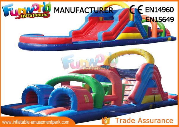 Quality Interesting Inflatables Obstacle Course For Amusement Park / Fun City for sale