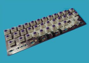Wholesale 356mm Custom Hot Swappable Keyboard 19 Layers Blank Printed Circuit Board from china suppliers