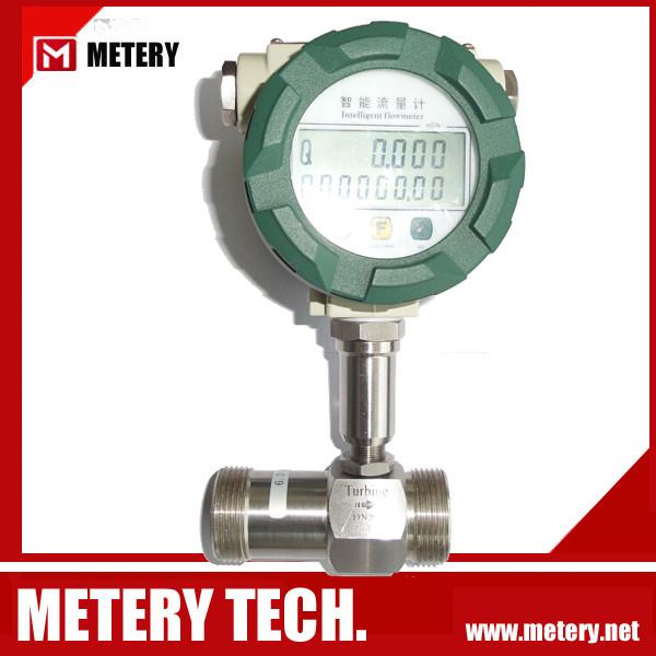 Quality Thread turbine flow sensor meter MT100TB from METERY TECH. for sale