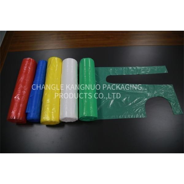 Medical Disposable Aprons On A Roll , Blue Color Plastic Polythene Aprons