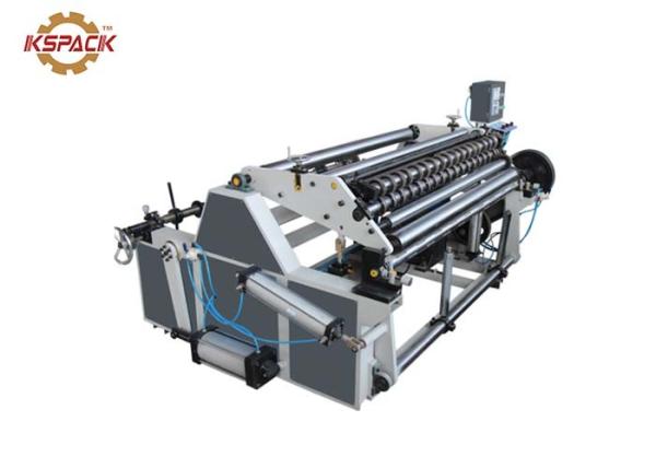 Quality Speed Control Pipe Forming Machine , Paper Roll Slitting Machine Prices for sale