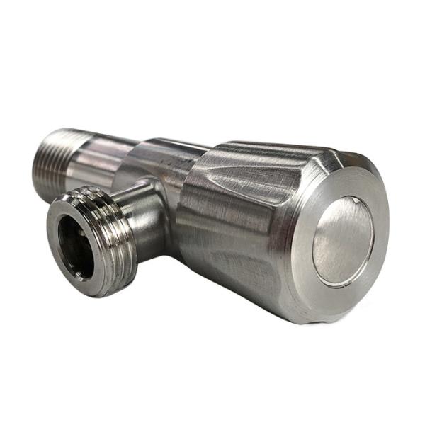 Female Thread Bathroom Hardware Sets , SUS 304 Triangle Angle Valve