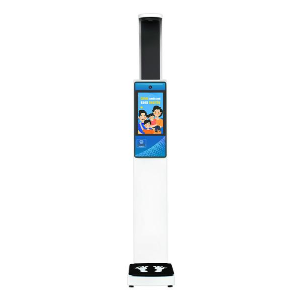 Quality Easy To Move Ultrasonic digital weighing scale with height measurement Lcd Display for sale
