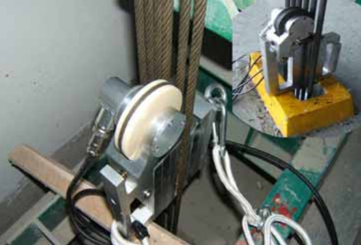 WRT Elevator Wire Rope Ultrasonic Flaw Detector Internal External Flaw Detector