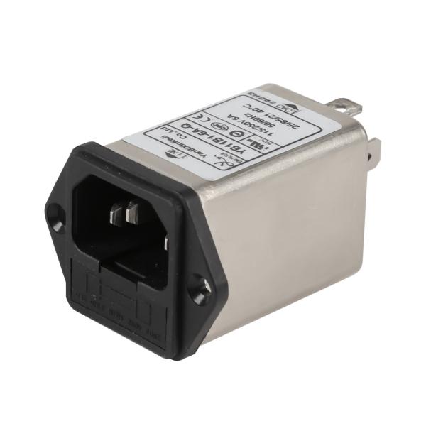 YB11B1 High Performance EMI Power Inlet Filter Socket with Fuse Power Line Filter