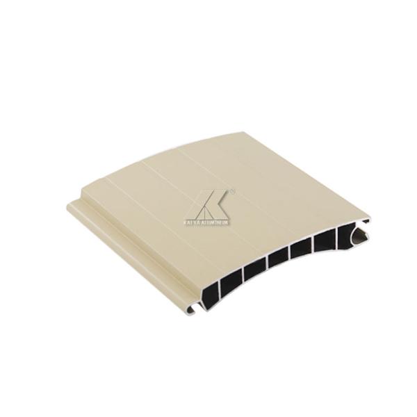 China Top Brand Customized Color Open Easily Roller Shutter Extrusion aluminium profile shape in Dali