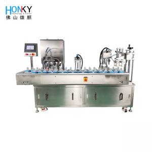 Wholesale Automatic Skin Whiten Cream Vial Filling Machine For Cosmetic Cream Filling Capping from china suppliers