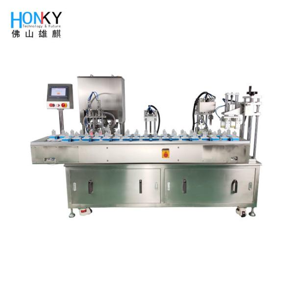 Glass Bottle 10ml Automatic Filling Machine Whiten Cream Paste Filler