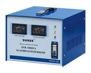Wholesale Single Phase Relay Type Stabilizer , Meter Display Electromechanical Control Stabilizer from china suppliers