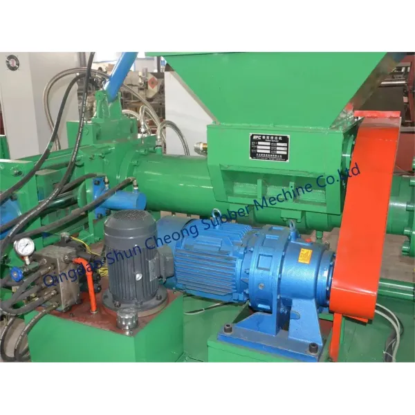 ISO Certified Automatic Operation Forced Feed Rubber Strainer Extruder with 150mm Screw Diameter