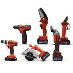 3/8" Cordless Brushless Power Tool Set 21V Electric Screwdriver For Tight Spaces