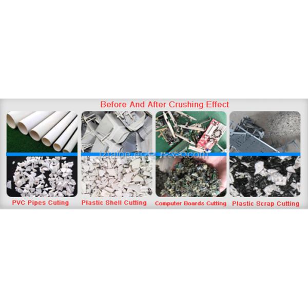 2500kg/H Max.Production Capacity ABS Plastic Crusher Grinder Shredder Machine OEM