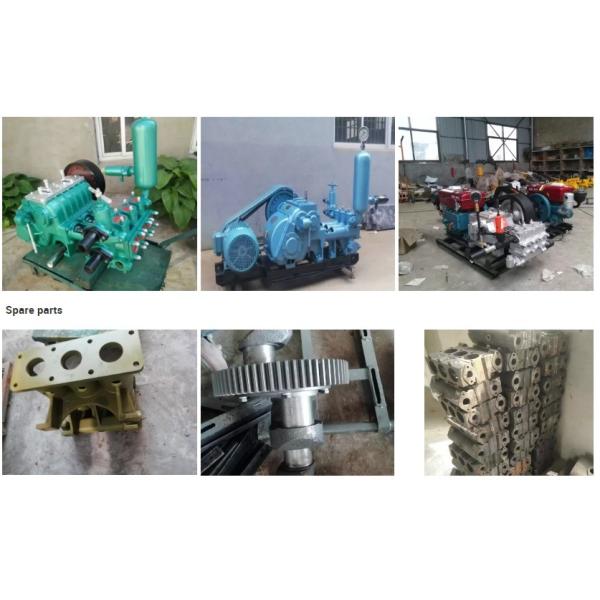 ISO9001 BW250 Triplex Mud Pump Grouting Horizontal Slurry Drilling Mud Pump