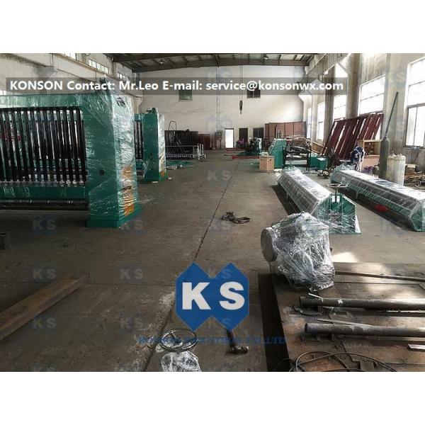 Heavy Duty Auto Gabion Mesh Knitting Machine For Making Double Twist Gabion Boxes