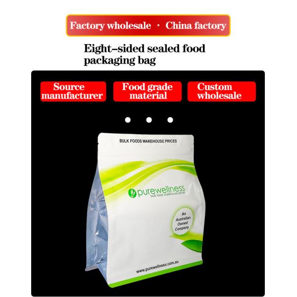 Stand Up Zippered Pouch With Flat Bottom For Kids' Toy Packaging - Plastic Gift Bags