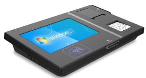 Wholesale RFID Windows 7 Desktop Self serving barcode scanner terminal with Capacitive Fingerprint function from china suppliers