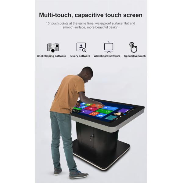 43 inch android kids water proof interactive touch screen lcd games advertising player