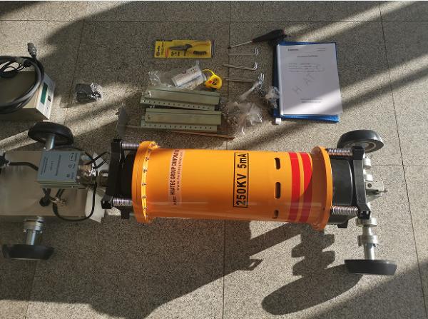 Quality Portable Pipe Industrial NDT X Ray Pipeline Crawler Radiographic Testing Accuracy for sale