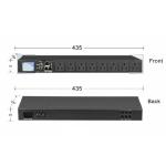 Universal Easy Installation PDU Power Distribution Unit Socket System With Multi