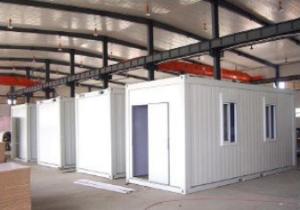 China Movable Flat Pack Modular Prefab Shipping Container House on sale