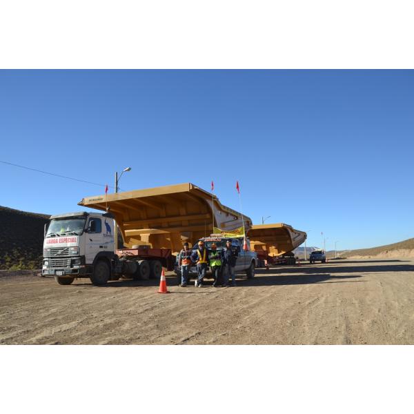 Max Payload 3000ton Goldhofer Modular Trailer Type Hydraulic Lowering Trailer