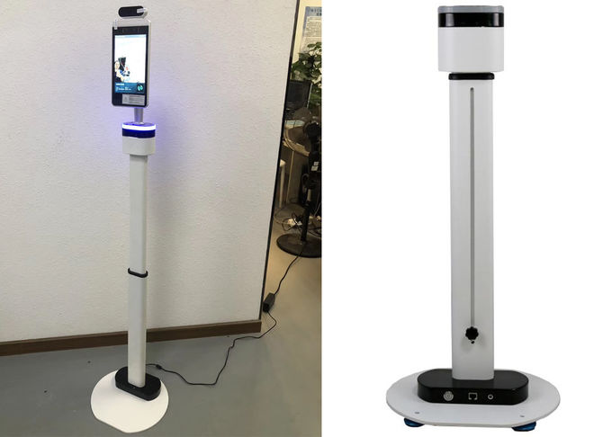 Temperature Sensor 8" IPS LCD 800x1280 Infrared Thermal Camera scanner for face recognition system access control system