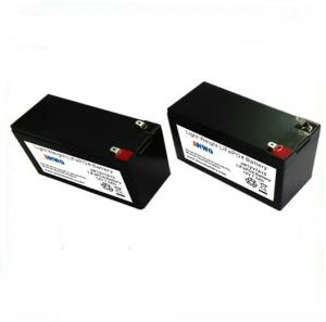 Wholesale High Safety Lifepo4 12v 6ah Rechargable Battery , Black Case with Custom Size from china suppliers