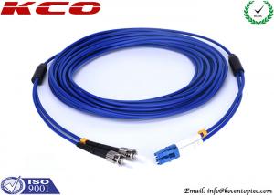 Wholesale Anti Rodent Fiber Optic Patch Cord Single Mode , ST To LC Armored Fiber Patch Cable from china suppliers