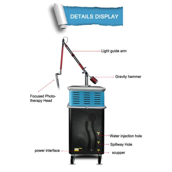 SP1multifunctional skin tightening Q Switched Laser Beauty Machine new technologies Co2 fractional laser pigment removal