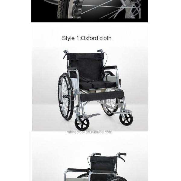 Ultralight Lightweight Aluminium Folding Wheelchairs For Handicapped