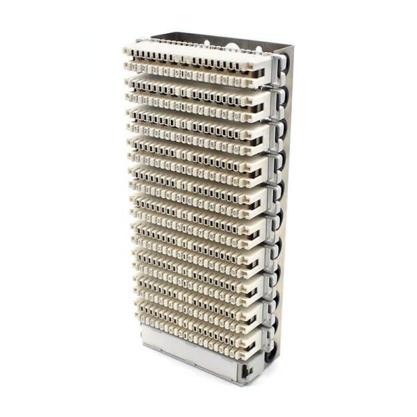 Quality PBT 100 Pair KRONE LSA Module For Cross Cabinet Telecom Connector for sale