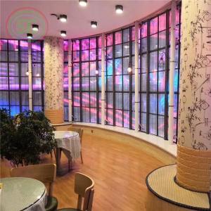 China Driving Method Transparent LED Screen Module Weight 0.2KG/PC Item Led Transparent Screen on sale