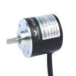 Lightweight Solid Shaft Encoder 4mm Axial Length 250 pulse CNC Optical Encoder